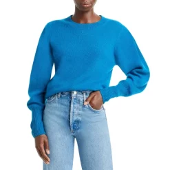 Buy 👏 AQUA Puff Sleeve Cashmere Sweater - 100% Exclusive ✨ -AQUA Elegant shop unnamed file 1073