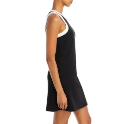 Best Sale ❤️ AQUA Contrast Trim Mini Dress - 100% Exclusive Black/white ✨ -AQUA Elegant shop unnamed file 1129