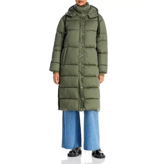 Flash Sale 🔥 AQUA Long Hooded Puffer Coat - 100% Exclusive Army Green 🥰 3 Flash Sale 🔥 AQUA Long Hooded Puffer Coat - 100% Exclusive Army Green 🥰 - Image 3