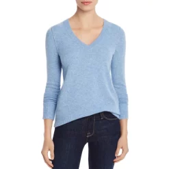 Top 10 🧨 AQUA V-Neck Cashmere Sweater - 100% Exclusive Hyacinth 🥰 -AQUA Elegant shop unnamed file 119