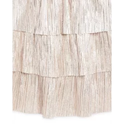 Coupon ✨ AQUA Girls' Metallic Plisse Long Sleeved Dress - Big Kid - 100% Exclusive Rose Foil 🔥 -AQUA Elegant shop unnamed file 1192