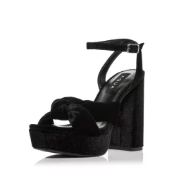 Hot Sale ✨ AQUA Women's Loryv Ankle Strap Platform High Heel Sandals - 100% Exclusive Magenta Velvet 🎁 -AQUA Elegant shop unnamed file 1232