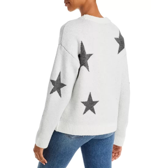 Deals โ๏ธ AQUA Star Print Sweater - 100% Exclusive Ivory/gray ๐ฅ 3 Deals โ๏ธ AQUA Star Print Sweater - 100% Exclusive Ivory/gray ๐ฅ - Image 3
