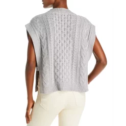 Outlet ✔️ AQUA Cable Knit Sweater Vest - 100% Exclusive Gray 🔥 9 Outlet ✔️ AQUA Cable Knit Sweater Vest - 100% Exclusive Gray 🔥 -AQUA Elegant shop unnamed file 1249