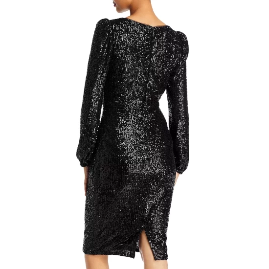 Deals 𧨠AQUA Sequined Keyhole Sheath π Dress - 100% Exclusive Black β¨ 3 Deals 𧨠AQUA Sequined Keyhole Sheath π Dress - 100% Exclusive Black β¨ - Image 3