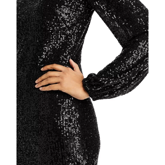 Deals 𧨠AQUA Sequined Keyhole Sheath π Dress - 100% Exclusive Black β¨ 7 Deals 𧨠AQUA Sequined Keyhole Sheath π Dress - 100% Exclusive Black β¨ - Image 7