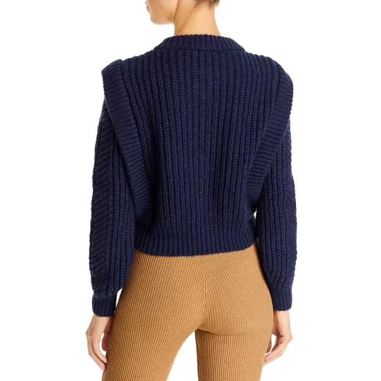 Flash Sale 💯 AQUA Novelty Stitch Cardigan - 100% Exclusive Navy ⌛ 2 Flash Sale 💯 AQUA Novelty Stitch Cardigan - 100% Exclusive Navy ⌛ - Image 2