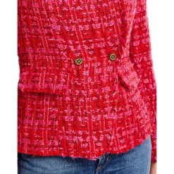 Best reviews of ❤️ AQUA Double Breasted Tweed Jacket - 100% Exclusive Pink 😉 -AQUA Elegant shop unnamed file 136