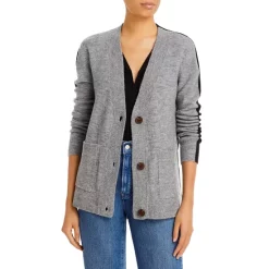 Discount 😀 AQUA Color Block Cardigan - 100% Exclusive Gray/black ✨