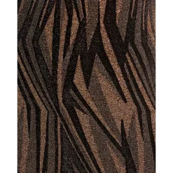 Deals ⭐ AQUA Ramya Abstract Metallic ✔️ Dress - 100% Exclusive Zebra Print ❤️ -AQUA Elegant shop unnamed file 1419