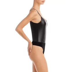Buy ❤️ AQUA Faux Leather Bodysuit - 100% Exclusive Black 🎉 -AQUA Elegant shop unnamed file 1462