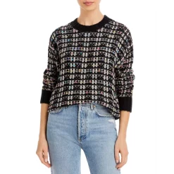 Budget ✔️ AQUA Knit Crewneck Sweater - 100% Exclusive Midnight Moon 🔥