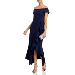 Best Sale 😀 AQUA Scuba Crepe Off-the-Shoulder Midi Dress - 100% Exclusive Navy 👍 9 Best Sale 😀 AQUA Scuba Crepe Off-the-Shoulder Midi Dress - 100% Exclusive Navy 👍 -AQUA Elegant shop unnamed file 1475