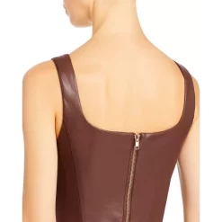 Hot Sale ⌛ AQUA Faux Leather Mini Dress - 100% Exclusive Brown ❤️ 10 Hot Sale ⌛ AQUA Faux Leather Mini Dress - 100% Exclusive Brown ❤️ -AQUA Elegant shop unnamed file 1479