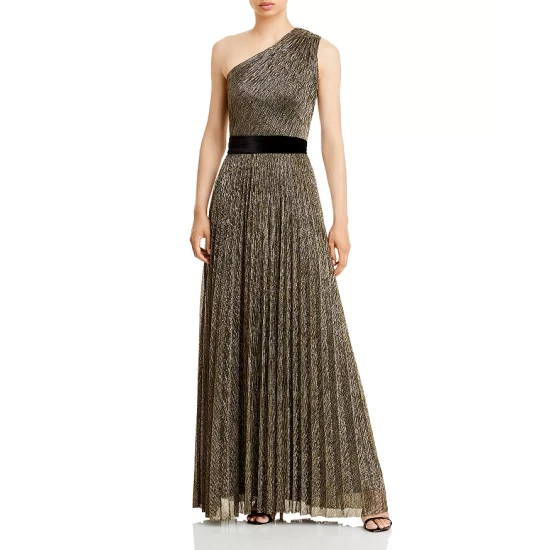 Promo 🛒 AQUA One Shoulder Metallic Gown - 100% Exclusive Black/gold 👍 1 Promo 🛒 AQUA One Shoulder Metallic Gown - 100% Exclusive Black/gold 👍