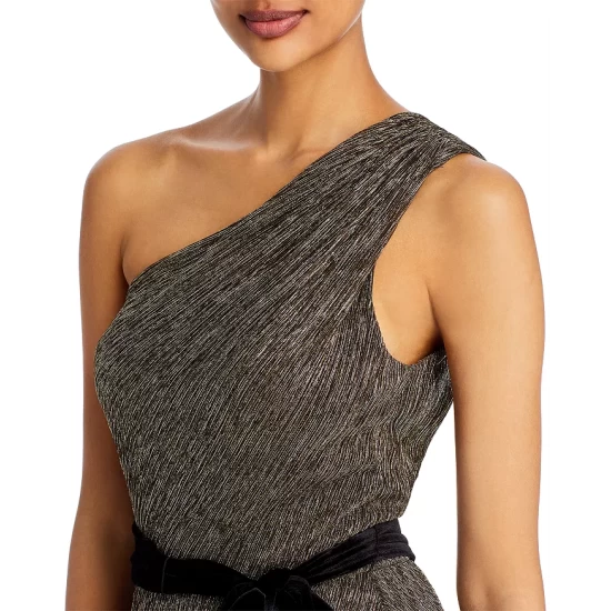 Promo 🛒 AQUA One Shoulder Metallic Gown - 100% Exclusive Black/gold 👍 5 Promo 🛒 AQUA One Shoulder Metallic Gown - 100% Exclusive Black/gold 👍 - Image 5