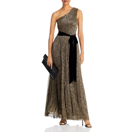Promo 🛒 AQUA One Shoulder Metallic Gown - 100% Exclusive Black/gold 👍 7 Promo 🛒 AQUA One Shoulder Metallic Gown - 100% Exclusive Black/gold 👍 - Image 7