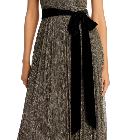 Promo 🛒 AQUA One Shoulder Metallic Gown - 100% Exclusive Black/gold 👍 8 Promo 🛒 AQUA One Shoulder Metallic Gown - 100% Exclusive Black/gold 👍 - Image 8