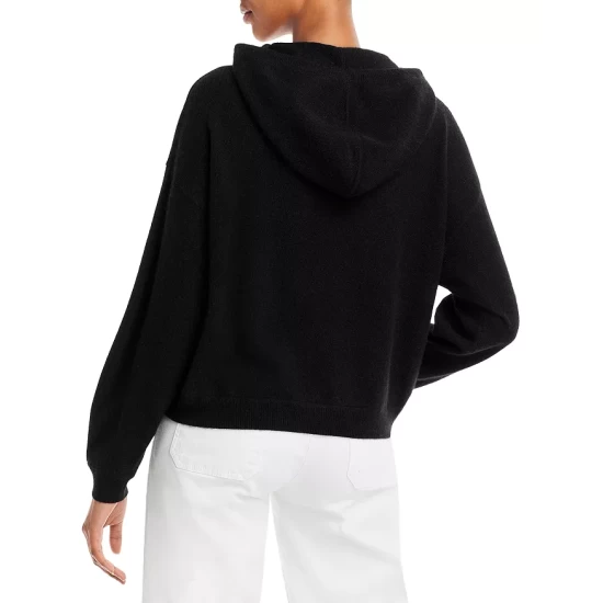 Flash Sale 🎁 AQUA Drop Shoulder Cashmere Hoodie - 100% Exclusive Light Gray 💯 3 Flash Sale 🎁 AQUA Drop Shoulder Cashmere Hoodie - 100% Exclusive Light Gray 💯 - Image 3