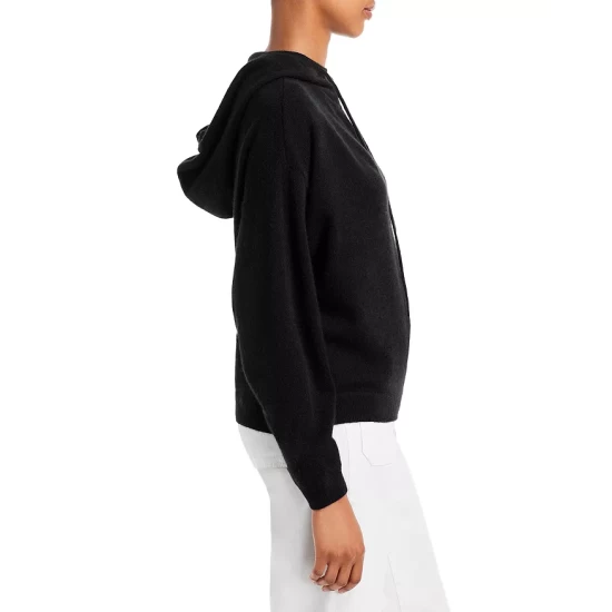 Flash Sale 🎁 AQUA Drop Shoulder Cashmere Hoodie - 100% Exclusive Light Gray 💯 4 Flash Sale 🎁 AQUA Drop Shoulder Cashmere Hoodie - 100% Exclusive Light Gray 💯 - Image 4