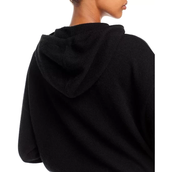 Flash Sale 🎁 AQUA Drop Shoulder Cashmere Hoodie - 100% Exclusive Light Gray 💯 6 Flash Sale 🎁 AQUA Drop Shoulder Cashmere Hoodie - 100% Exclusive Light Gray 💯 - Image 6