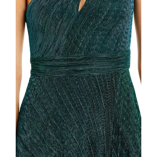 Top 10 ❤️ AQUA One Shoulder Crinkled Metallic Gown - 100% Exclusive Jade 😉 5 Top 10 ❤️ AQUA One Shoulder Crinkled Metallic Gown - 100% Exclusive Jade 😉 - Image 5