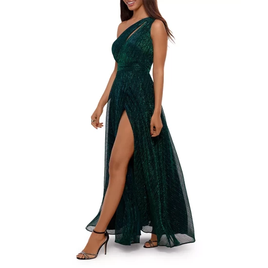 Top 10 ❤️ AQUA One Shoulder Crinkled Metallic Gown - 100% Exclusive Jade 😉 7 Top 10 ❤️ AQUA One Shoulder Crinkled Metallic Gown - 100% Exclusive Jade 😉 - Image 7