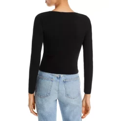 Best deal ✔️ AQUA Long Sleeve Corset Seam Top - 100% Exclusive Ivory 🛒 -AQUA Elegant shop unnamed file 1599