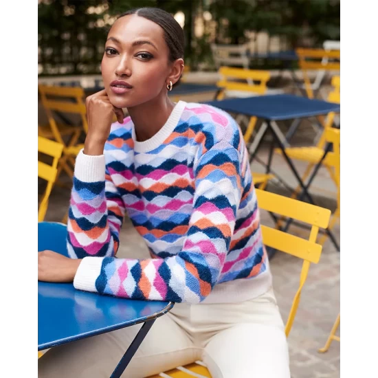 Outlet ๐งจ AQUA Multicolored Cashmere Sweater - 100% Exclusive ๐ฏ 7 Outlet ๐งจ AQUA Multicolored Cashmere Sweater - 100% Exclusive ๐ฏ - Image 7