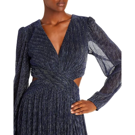 Promo π₯ AQUA Cutout Metallic Gown - 100% Exclusive Black/blue/silver 𧨠2 Promo π₯ AQUA Cutout Metallic Gown - 100% Exclusive Black/blue/silver 𧨠- Image 2