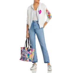 Promo ❤️ AQUA Love Graphic Zip Up Hoodie - 100% Exclusive Ivory 👍 -AQUA Elegant shop unnamed file 1637