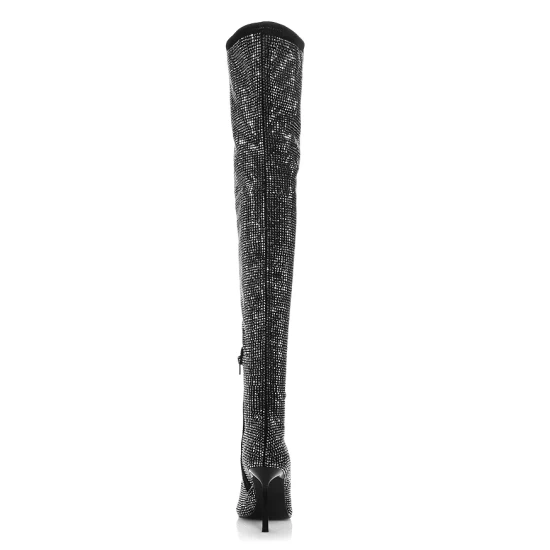 Best reviews of ๐ AQUA Women's Nicki Pointed Toe High Heel Over The Knee โจ Boots - 100% Exclusive Silver Stone โค๏ธ 4 Best reviews of ๐ AQUA Women's Nicki Pointed Toe High Heel Over The Knee โจ Boots - 100% Exclusive Silver Stone โค๏ธ - Image 4