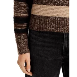 Buy 🥰 AQUA Georgia Textured Striped Sweater - 100% Exclusive Maple 🎁 -AQUA Elegant shop unnamed file 1665