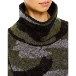 Hot Sale ❤️ AQUA Knit Turtleneck Sweater - 100% Exclusive Green Camo 💯 -AQUA Elegant shop unnamed file 1699