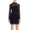 Buy 🔔 AQUA Lace Mock Neck Dress - 100% Exclusive Black 😍