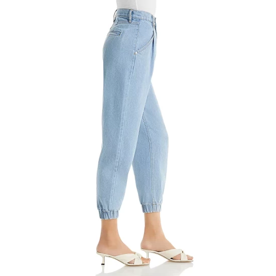 Cheap 🔥 AQUA High Rise Balloon Jeans In Light Wash - 100% Exclusive 🤩 4 Cheap 🔥 AQUA High Rise Balloon Jeans In Light Wash - 100% Exclusive 🤩 - Image 4