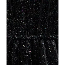 Buy ❤️ AQUA 🎁 Girls' Sparkle Velvet Long Sleeve 🎁 Dress - Big Kid Black ✔️ -AQUA Elegant shop unnamed file 1813