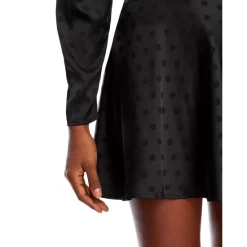 Top 10 ⭐ AQUA Tonal Dotted Mini Skirt - 100% Exclusive Black 🧨 -AQUA Elegant shop unnamed file 1819