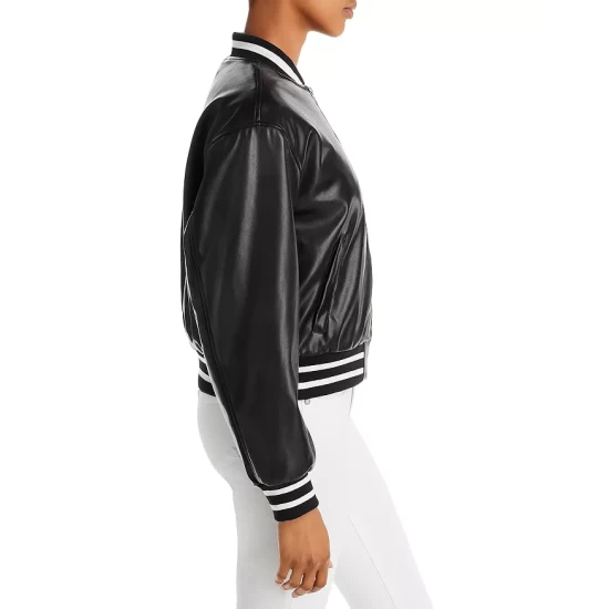 Flash Sale โ AQUA Relaxed Fit Bomber Jacket - 100% Exclusive Black ๐ 4 Flash Sale โ AQUA Relaxed Fit Bomber Jacket - 100% Exclusive Black ๐ - Image 4