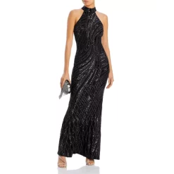 Discount ๐ AQUA Mock Neck Sequin Gown - 100% Exclusive Black ๐ 15 Discount ๐ AQUA Mock Neck Sequin Gown - 100% Exclusive Black ๐ -AQUA Elegant shop unnamed file 1878