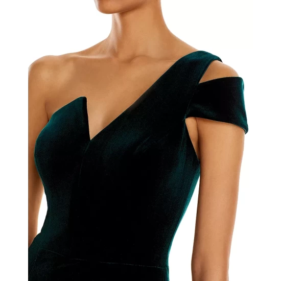 Deals 💯 AQUA Velvet One-Shoulder Gown - 100% Exclusive Hunter 🎁 2 Deals 💯 AQUA Velvet One-Shoulder Gown - 100% Exclusive Hunter 🎁 - Image 2