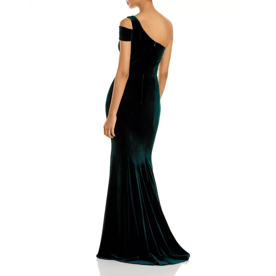 Deals 💯 AQUA Velvet One-Shoulder Gown - 100% Exclusive Hunter 🎁 3 Deals 💯 AQUA Velvet One-Shoulder Gown - 100% Exclusive Hunter 🎁 - Image 3