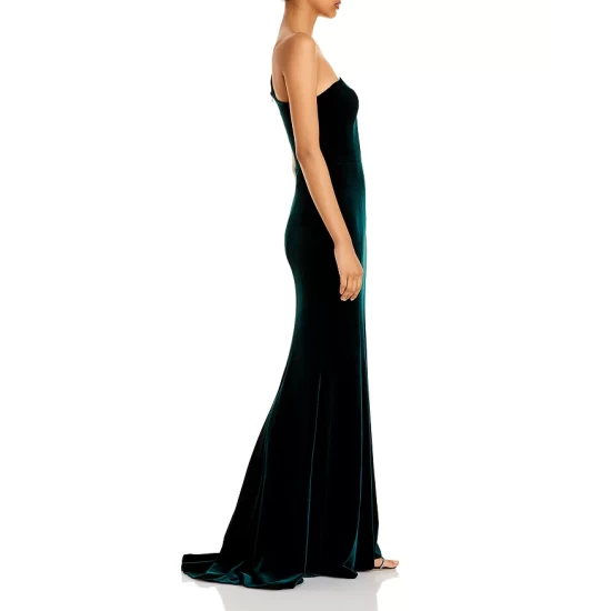 Deals 💯 AQUA Velvet One-Shoulder Gown - 100% Exclusive Hunter 🎁 5 Deals 💯 AQUA Velvet One-Shoulder Gown - 100% Exclusive Hunter 🎁 - Image 5
