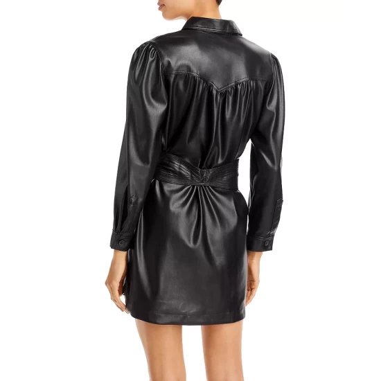 Brand new 🔔 AQUA Warren Dress - 100% Exclusive Black 🔔 3 Brand new 🔔 AQUA Warren Dress - 100% Exclusive Black 🔔 - Image 3