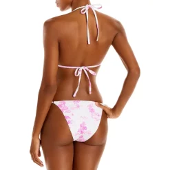 Outlet ❤️ AQUA Printed Triangle Bikini Top & Tie Side Printed Bikini Bottom - 100% Exclusive 🔔 -AQUA Elegant shop unnamed file 1936