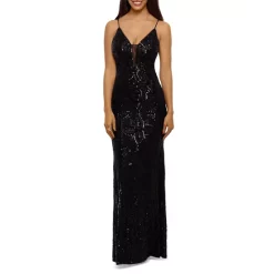 New 🌟 AQUA Sequined Long Gown - 100% Exclusive Black ⭐