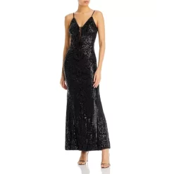 New 🌟 AQUA Sequined Long Gown - 100% Exclusive Black ⭐ 10 New 🌟 AQUA Sequined Long Gown - 100% Exclusive Black ⭐ -AQUA Elegant shop unnamed file 1980