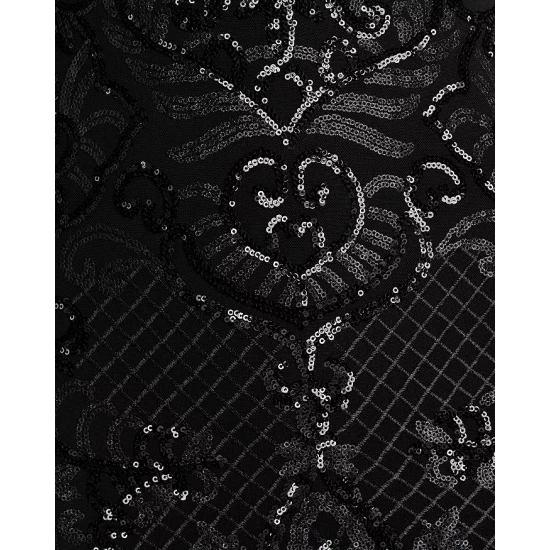 New 🌟 AQUA Sequined Long Gown - 100% Exclusive Black ⭐ 7 New 🌟 AQUA Sequined Long Gown - 100% Exclusive Black ⭐ - Image 7