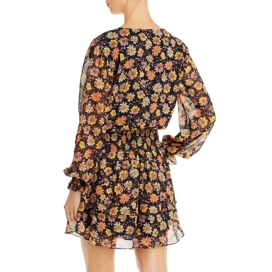 Cheapest ⭐ AQUA Chantal Floral Print 🎉 Dress - 100% Exclusive Multi 🥰 3 Cheapest ⭐ AQUA Chantal Floral Print 🎉 Dress - 100% Exclusive Multi 🥰 - Image 3