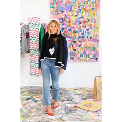 Outlet ๐ฅฐ AQUA Embroidered Heart Scarf - 100% Exclusive Black/white ๐ 5 Outlet ๐ฅฐ AQUA Embroidered Heart Scarf - 100% Exclusive Black/white ๐ -AQUA Elegant shop unnamed file 2018